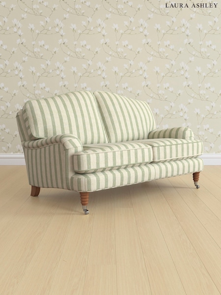 Kinsham Stripe/Hedgerow Green Lynden Scatter Back By Laura Ashley (AV9766) | £1,275