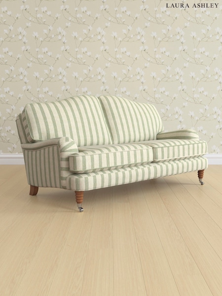 Kinsham Stripe/Hedgerow Green Lynden Scatter Back By Laura Ashley (AV9766) | £1,375