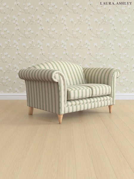 Kinsham Stripe/Hedgerow Green Gloucester By Laura Ashley (AV9769) | £1,125