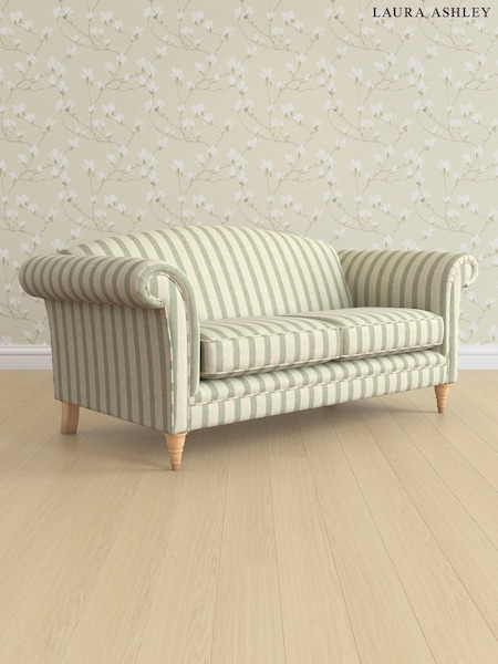 Kinsham Stripe/Hedgerow Green Gloucester By Laura Ashley (AV9769) | £1,325