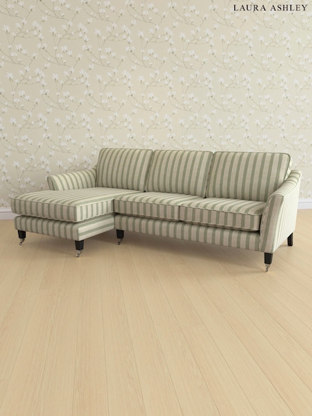 Kinsham Stripe/Hedgerow Green Marford By Laura Ashley (AV9770) | £2,050