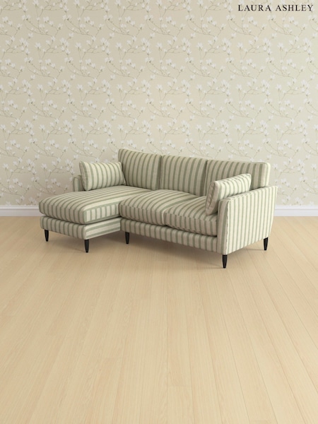 Kinsham Stripe/Hedgerow Green Radcliffe By Laura Ashley (AV9771) | £2,475