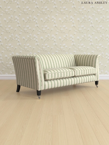 Kinsham Stripe/Hedgerow Green Chatsworth By Laura Ashley (AV9772) | £1,275