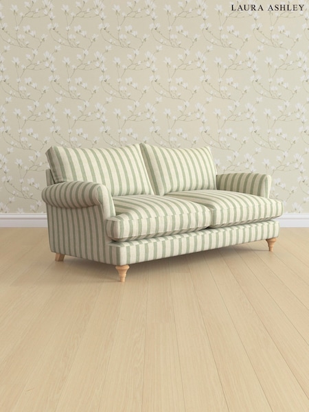 Kinsham Stripe/Hedgerow Green Westley By Laura Ashley (AV9773) | £1,425