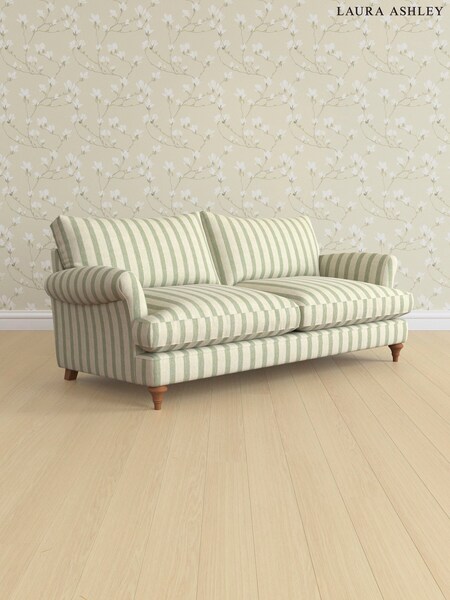 Kinsham Stripe/Hedgerow Green Westley By Laura Ashley (AV9773) | £1,525