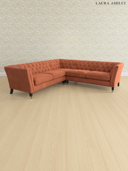 Nantmor/Rust Orange Chatsworth Button Back By Laura Ashley (AV9803) | £2,850