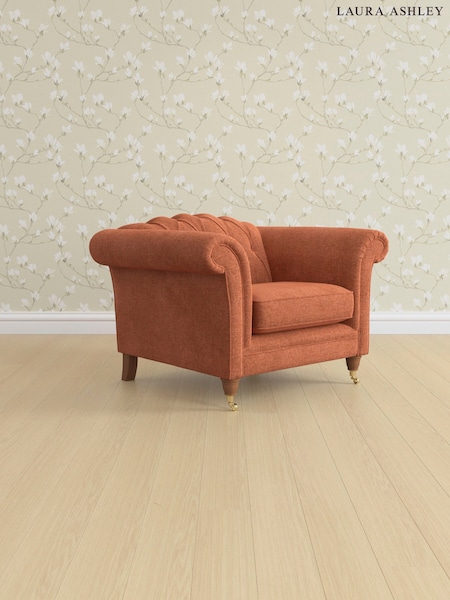 Nantmor/Rust Orange Gloucester Button Back By Laura Ashley (AV9805) | £900