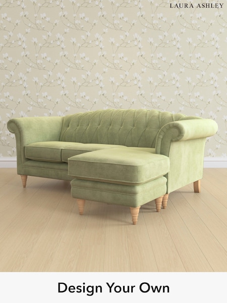Orla/Pale Hedgerow Green Gloucester Button Back By Laura Ashley (AV9826) | £2,100