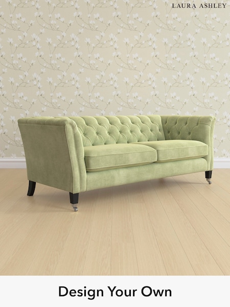 Orla/Pale Hedgerow Green Chatsworth Button Back By Laura Ashley (AV9827) | £1,675