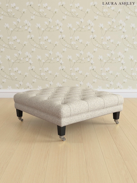 Tichwell/Stone Natural Chatsworth Button Back By Laura Ashley (AV9838) | £550