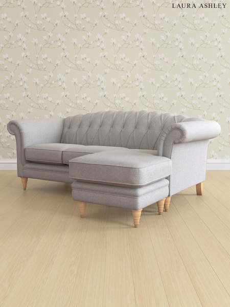 Wooton/Pale Steel Grey Gloucester Button Back By Laura Ashley (AV9881) | £1,800