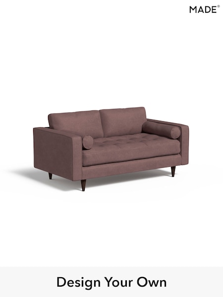 Matt Velvet Easy Clean/Chestnut Brown Scott By Made (AV9934) | £999