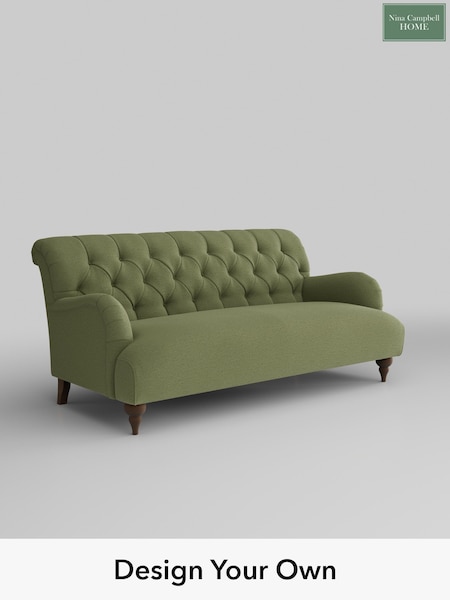 Whistler/Leaf Green Milner By Nina Campbell (AV9940) | £1,250