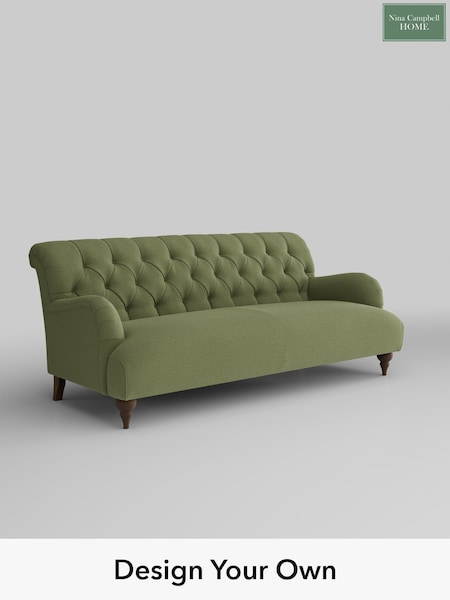 Whistler/Leaf Green Milner By Nina Campbell (AV9940) | £1,350