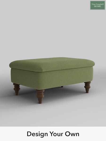 Whistler/Leaf Green Lamont By Nina Campbell (AV9941) | £475
