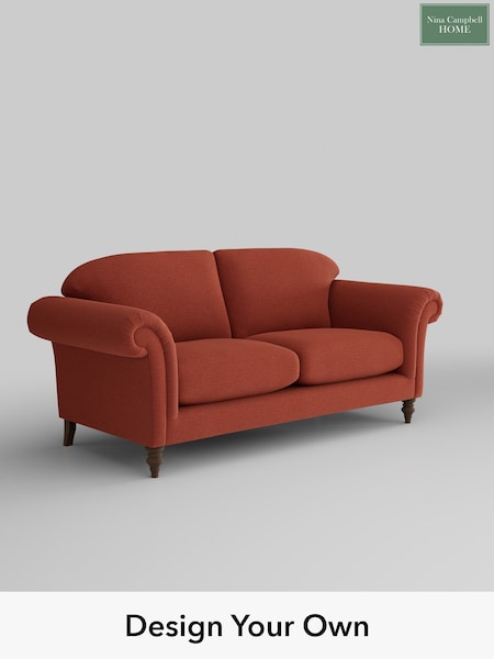 Whistler/Terracotta Orange Lamont By Nina Campbell (AV9945) | £1,575