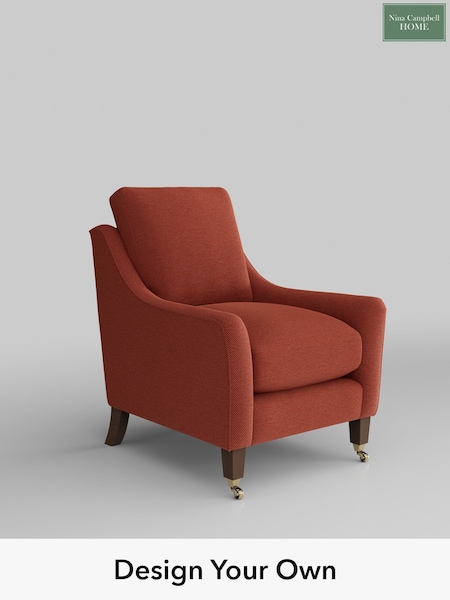 Whistler/Terracotta Orange Oakfield By Nina Campbell (AV9947) | £850