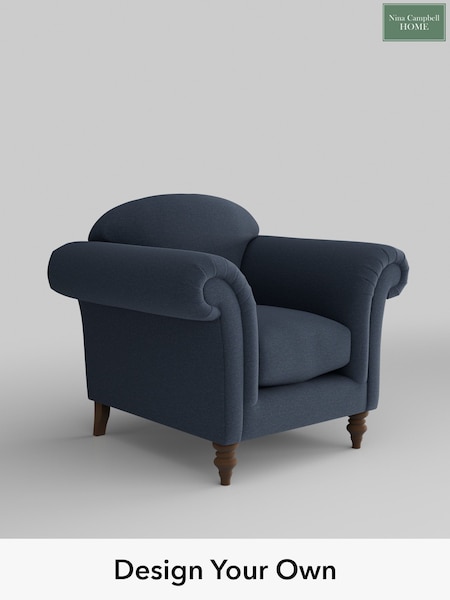 Moore/Indigo Blue Lamont By Nina Campbell (AV9957) | £1,075
