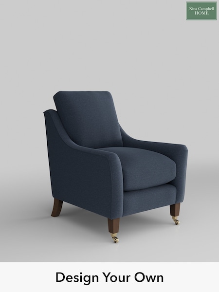Moore/Indigo Blue Oakfield By Nina Campbell (AV9965) | £950