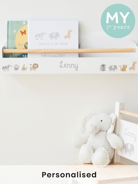 Personalised Born To Be Loved Shelf by My 1st Years (AW0141) | £35