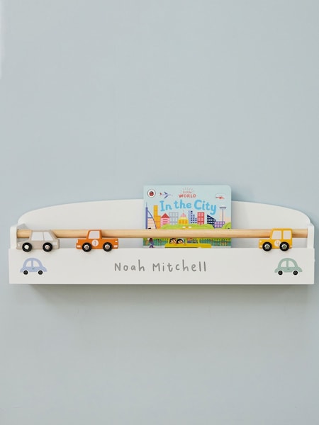 Personalised Woodland Floral Wreath Wooden Table by My 1st Years (AW0142) | £35