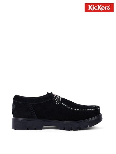 Kickers Black Lenon Wall Shoes (AW0174) | £110