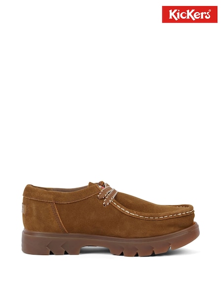 Kickers Brown Lenon Wall Shoes (AW0175) | £110