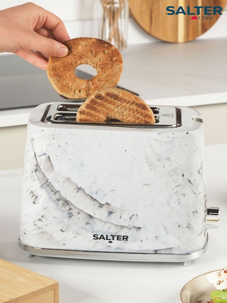 Salter White Marble Toaster (AW0180) | £28