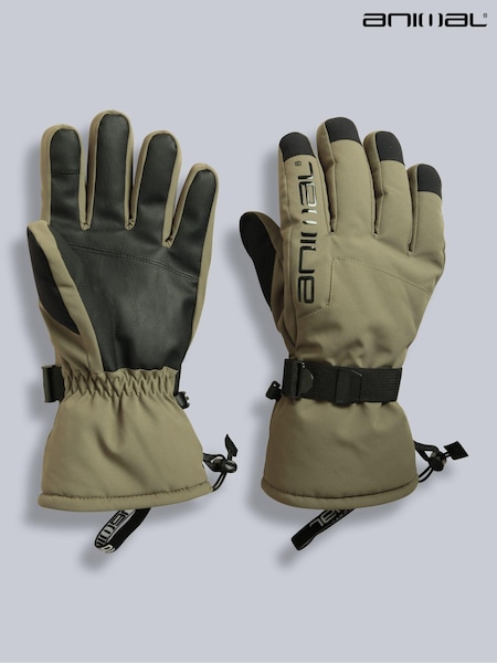 Animal Green Mens Edge Waterproof Snow Gloves (AW0278) | £35