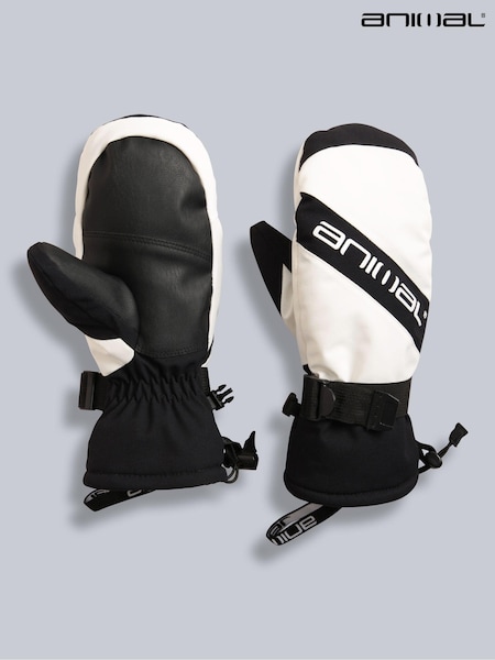 Animal Black Womens Track Waterproof Snow Mittens (AW0299) | £35