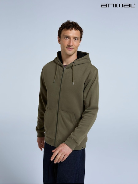 Animal Green Samuel Mens Hoodie (AW0310) | £63