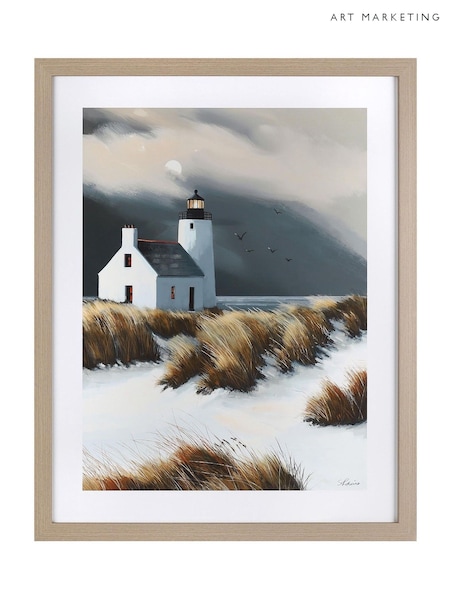 Art Marketing Multi House on the Dunes Wall Art (AW0447) | £82
