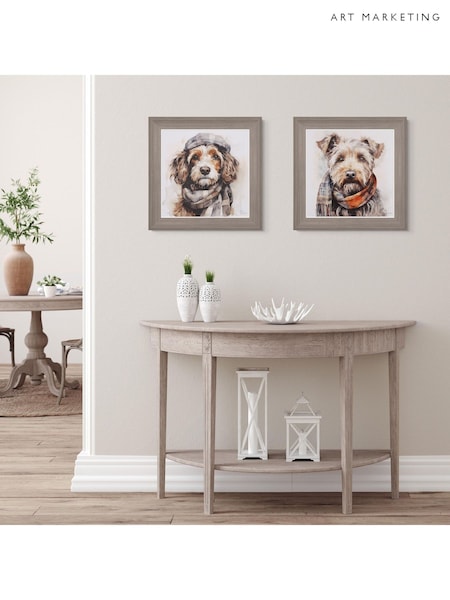 Art Marketing Brown Tommy Dog Wall Art (AW0458) | £32