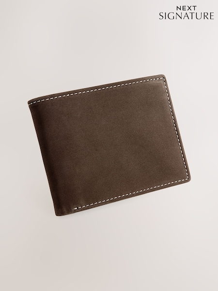 Brown Nubuck Wallet (AW0608) | £25