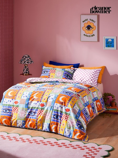 Eleanor Bowmer Celestial 180 Thread Count Duvet Cover and Pillowcase Set (AW0657) | £45 - £75
