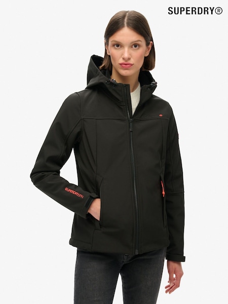 Superdry Black Hooded Classic Trekker Jacket (AW1276) | £85