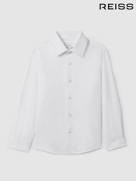 Reiss White Remote 100% Cotton Shirt (AW1305) | £28
