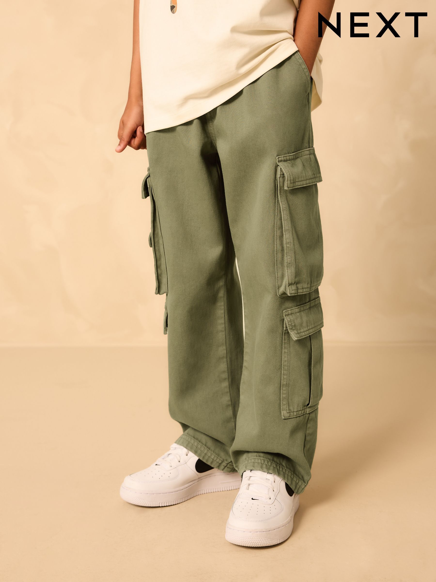 Buy Cargo Wide Trousers Online | Next UK