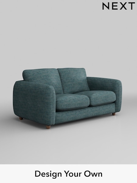 Boucle Weave Easy Clean/Dark Teal Green Aiden (AW1735) | £1,025