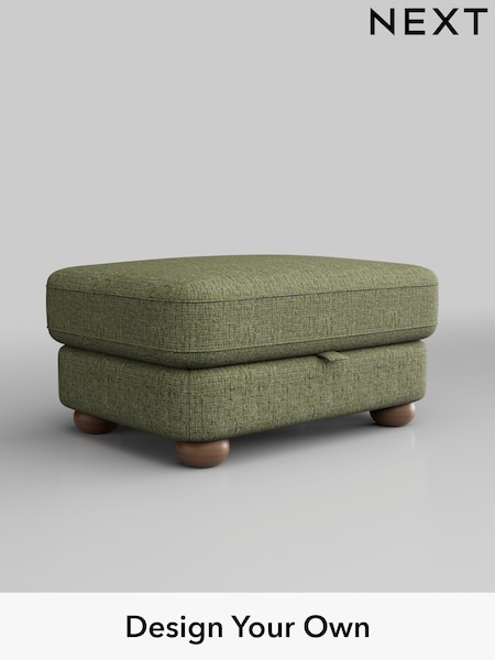 Chunky Boucle Easy Clean/Mid Green Arches (AW1767) | £499