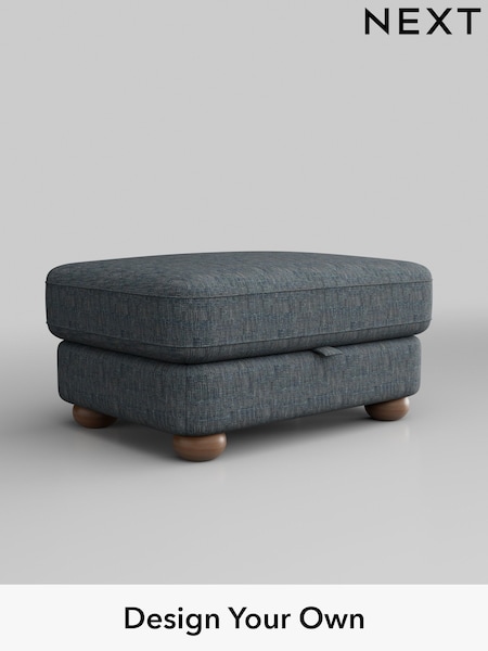 Boucle Weave Easy Clean/Dark Blue Arches (AW1770) | £450