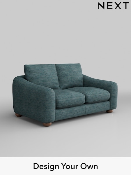 Boucle Weave Easy Clean/Dark Teal Green Arches (AW1771) | £1,025