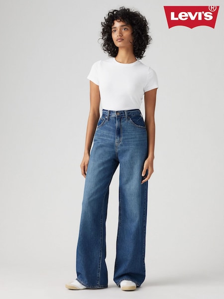 Levi's® Blue Wide Fit Cinched Baggy 100% Cotton Jeans (AW1794) | £70