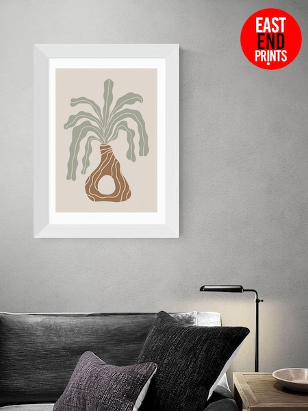 East End Prints White Modern Vase I by Alisa Galitsyna (AW1844) | £50 - £130