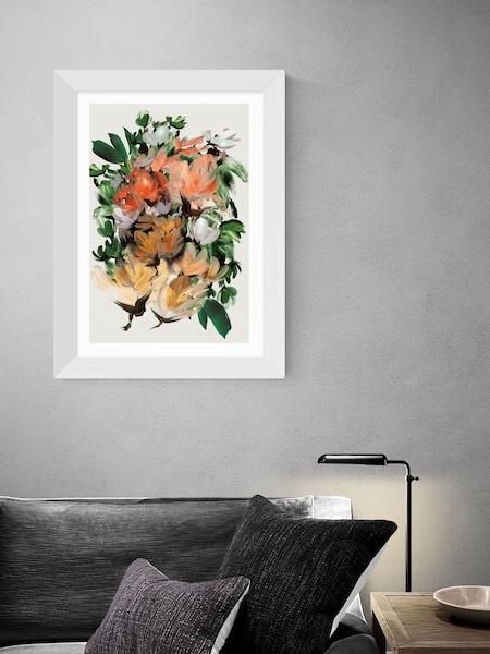East End Prints White Magnolia by Dan Hobday (AW1852) | £50 - £130