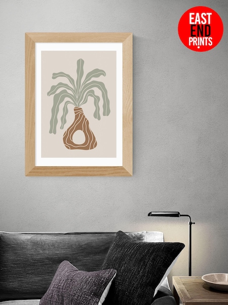 East End Prints Oak Modern Vase I by Alisa Galitsyna (AW1861) | £50 - £130