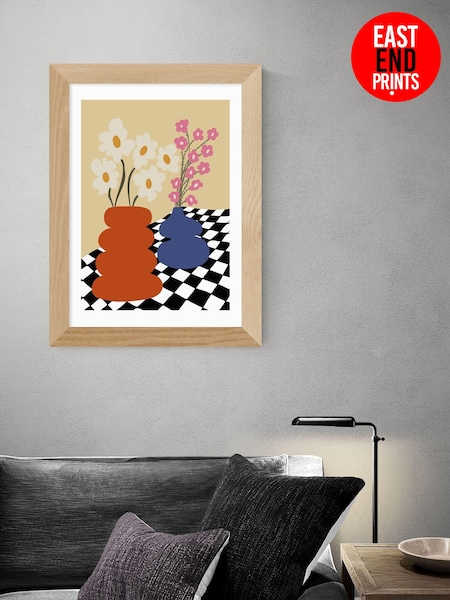 East End Prints Oak Two Blooming Pottery by Miho Art Studio (AW1878) | £50 - £130