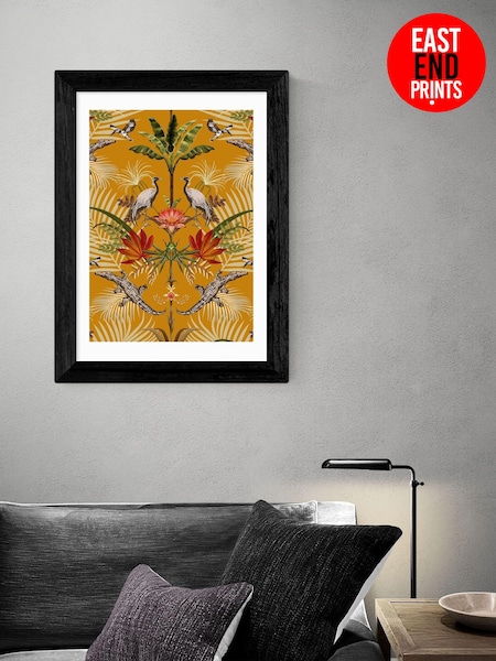 East End Prints Black Crocodilia Sunset by Becca Who (AW1888) | £50 - £130