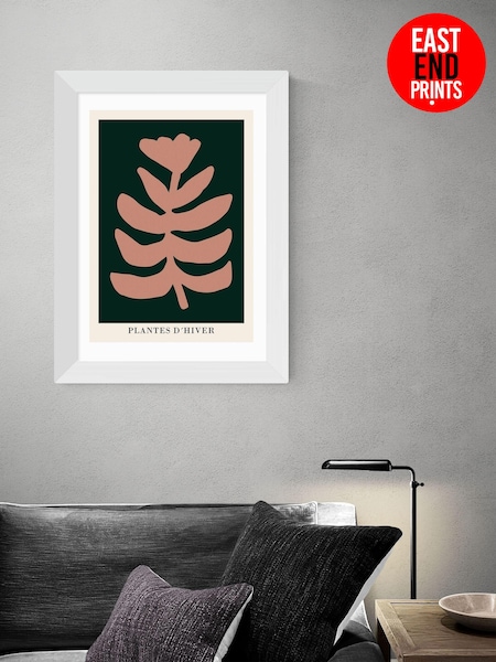 East End Prints White Plantes d'Hiver Green by Ani Vidotto (AW1897) | £50 - £130