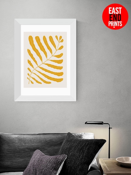 East End Prints White Yellow Plant by Alisa Galitsyna (AW1914) | £50 - £130